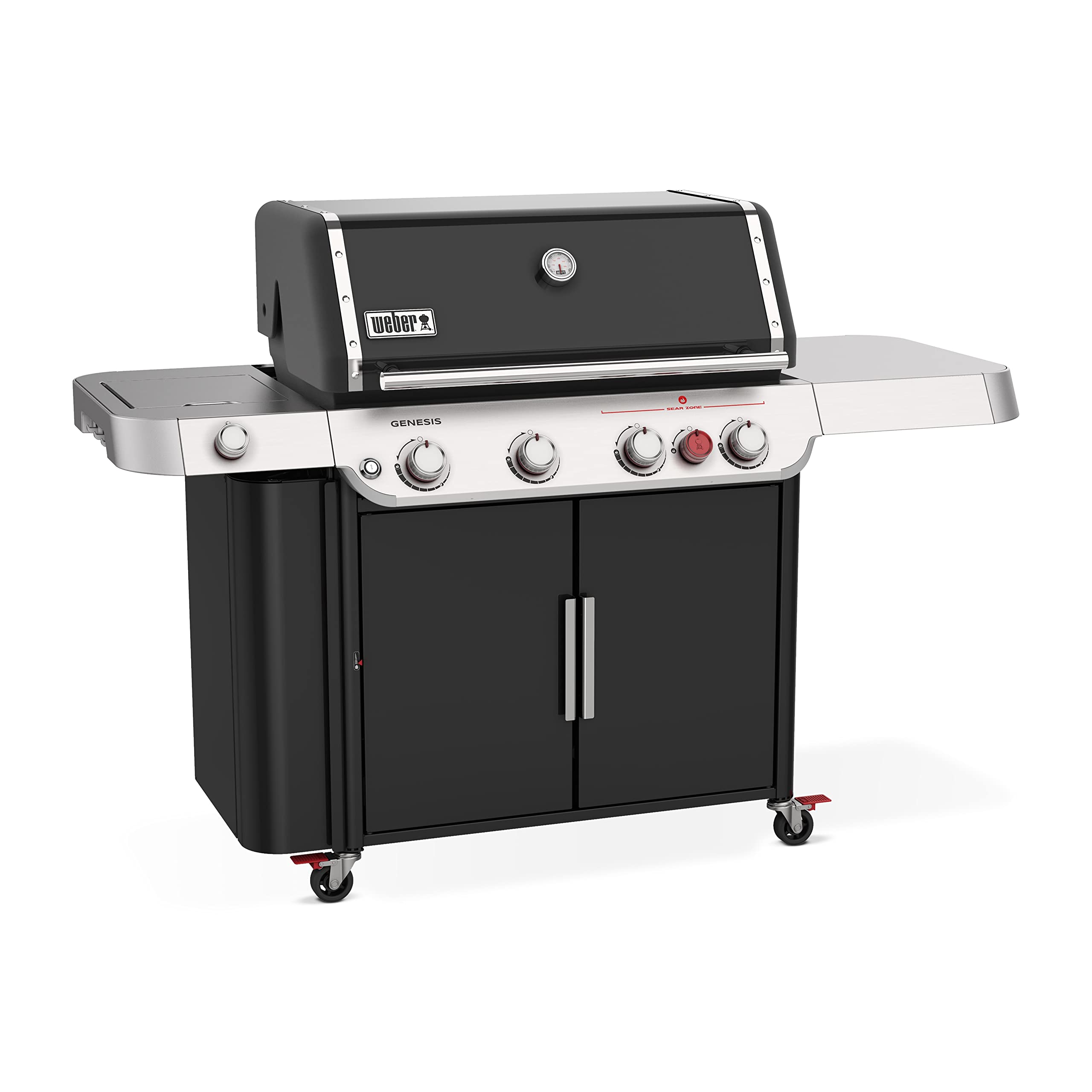Weber Genesis E-435 Gas Grill for Outdoor Cooking, Propane Grill, Black