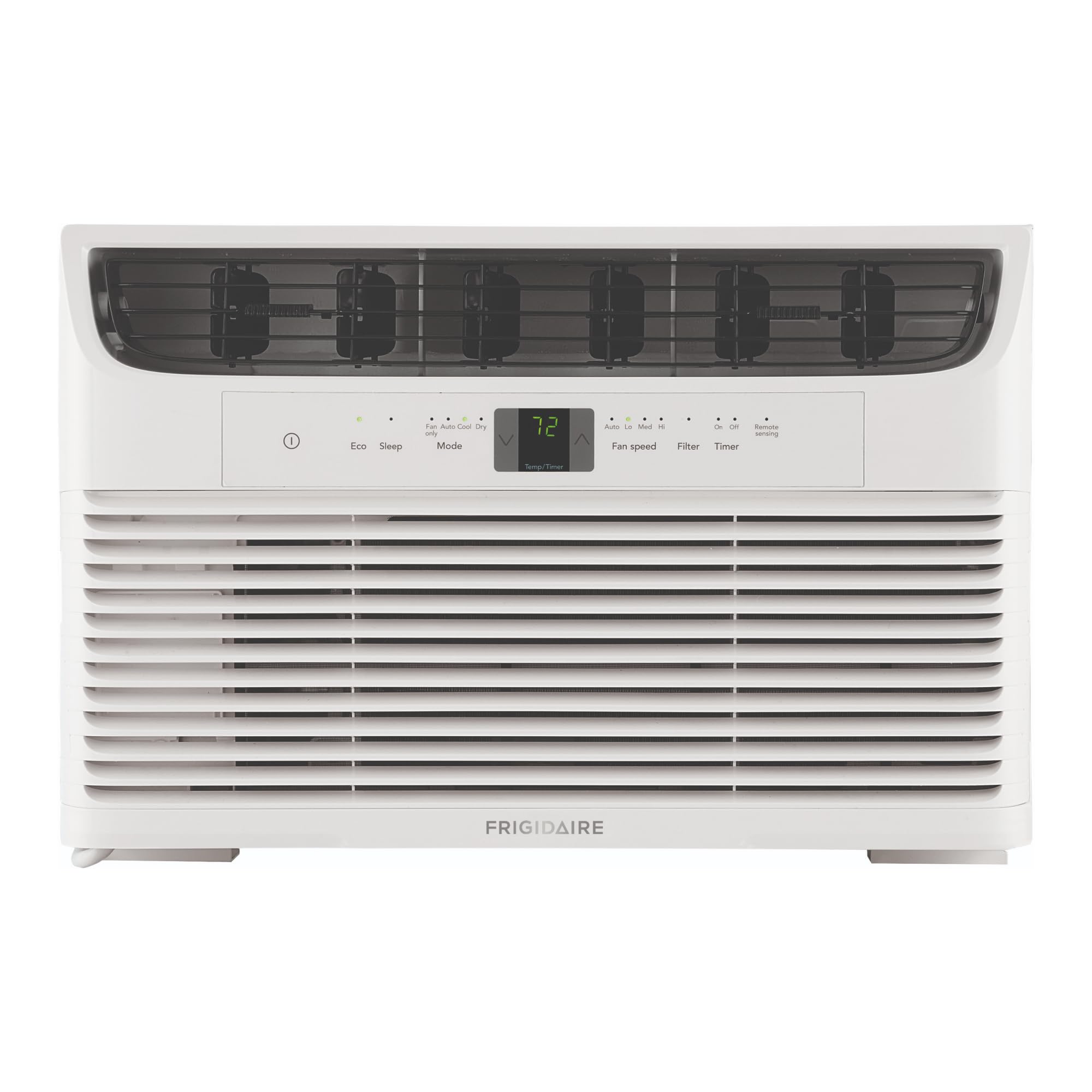 8,000 BTU Window Air Conditioner with Remote Control, Cools Up to 350 Sq. Ft., Quiet Operation, Eco Mode