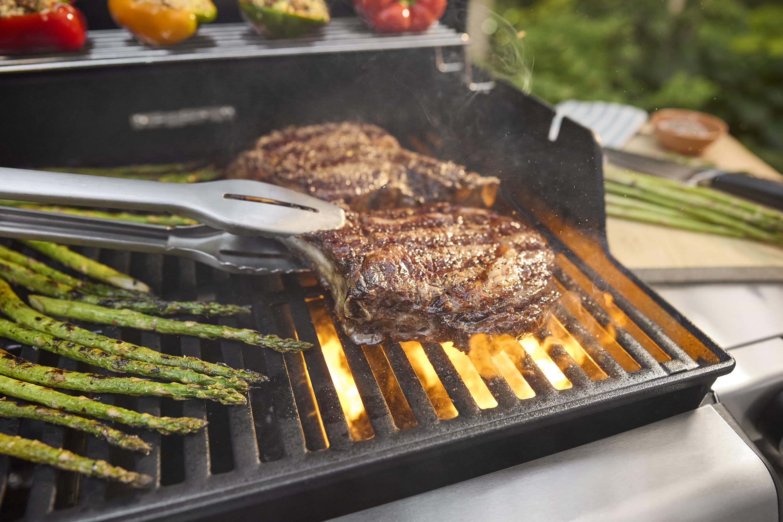 Weber Spirit E-425 Gas Grill for Outdoor Cooking, Propane Gas Grill, Black