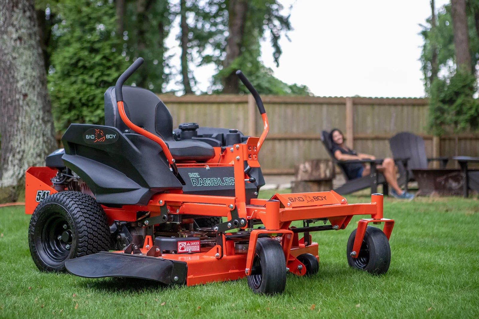 2022 Bad Boy MZ Rambler Zero-Turn Lawn Mower – 42-Inch Deck, Kohler Engine (Model BMZ4219KO)