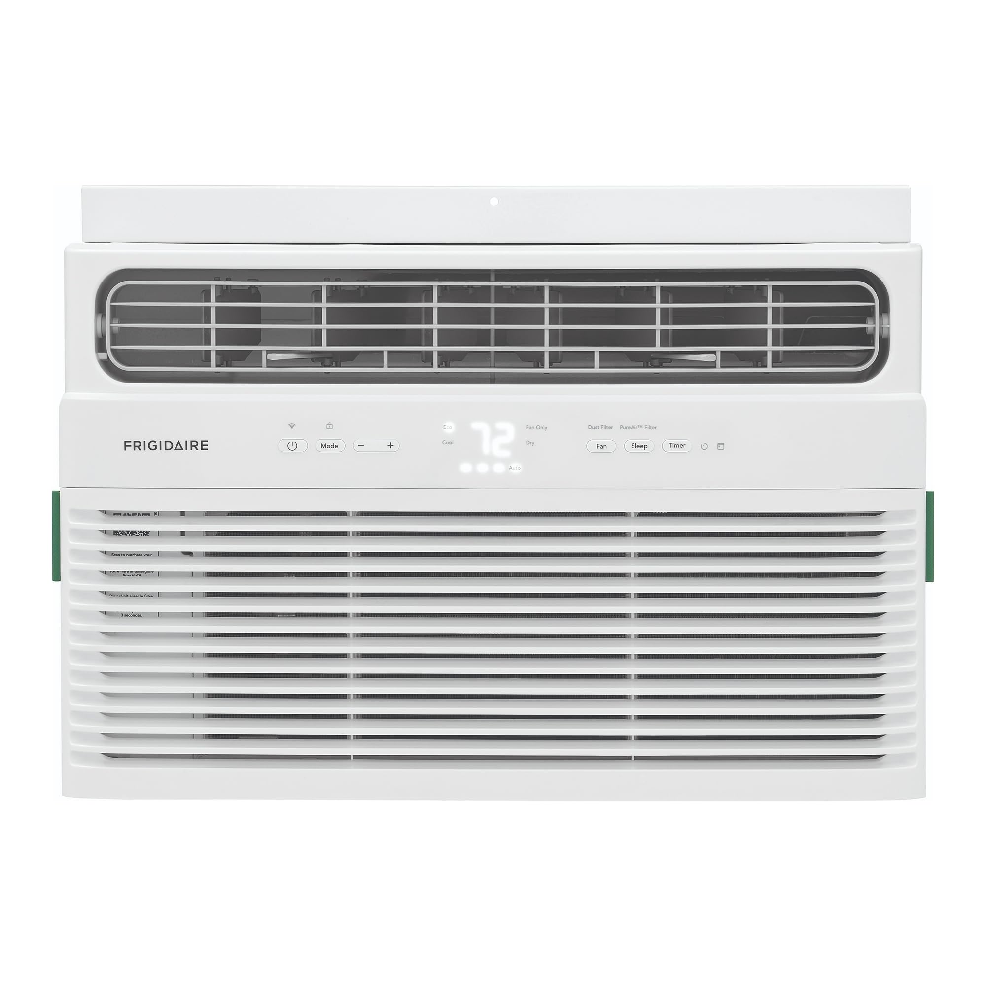 8,000 BTU Smart Window Air Conditioner with Wi-Fi, Cools Up to 350 Sq. Ft., Remote Control, Quiet Operation
